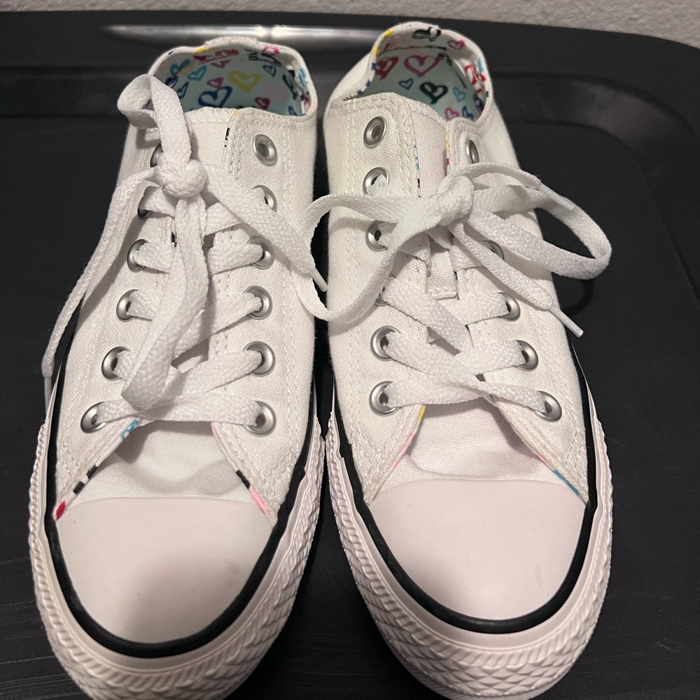 Women’s White Converse